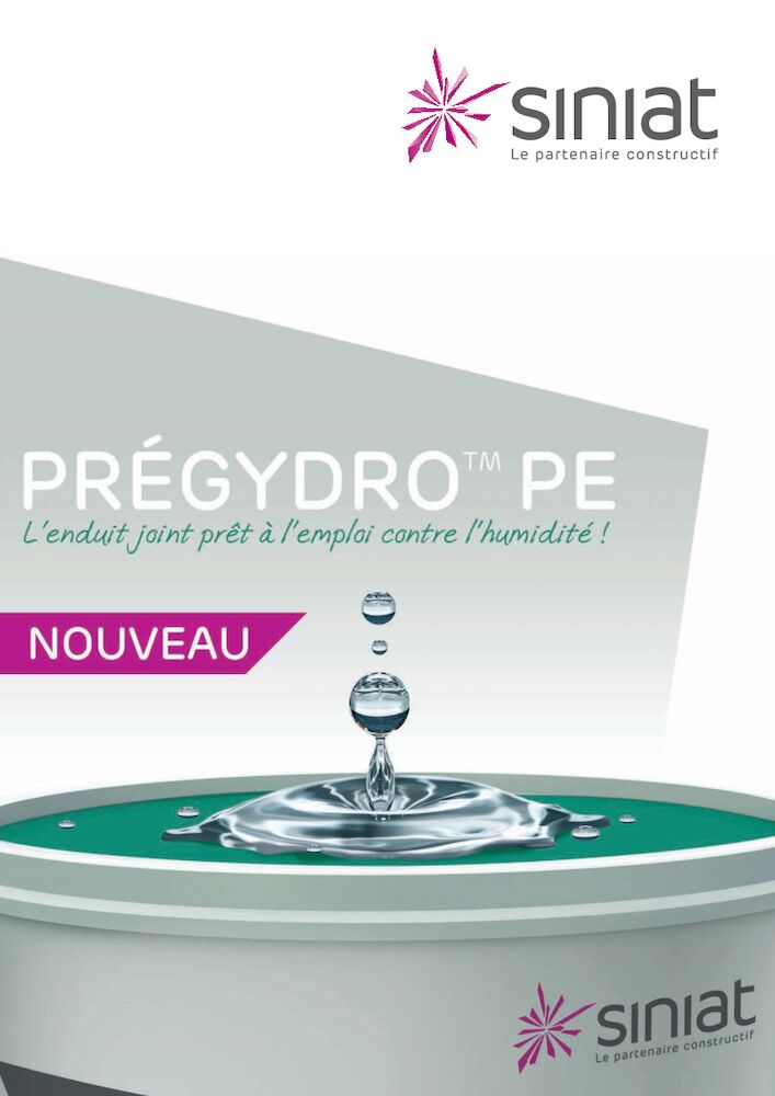 Prégydro PE - Enduit pour milieu humide