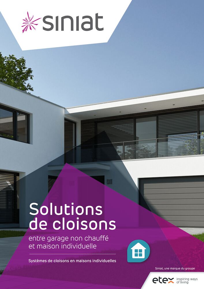 Solutions de cloisons entre garage et maison