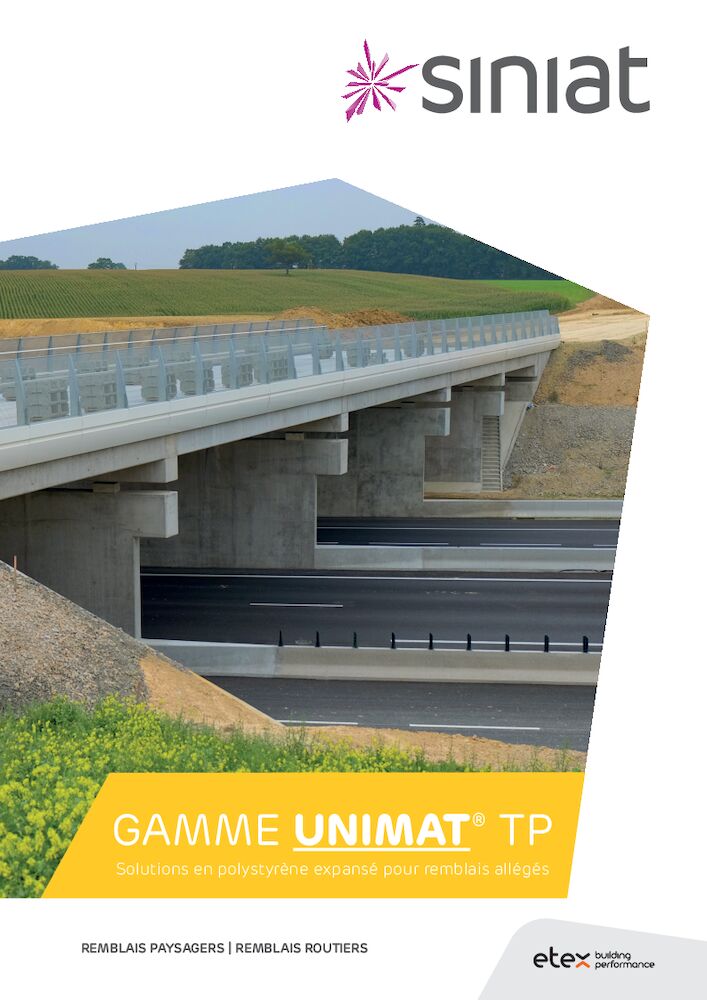 UNIMAT® TP - Solutions de remblais allégés