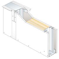 Siniat cloison Prégytwin Air BA25 S