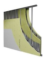 Siniat Cloison anti-effraction Securblock Grande Hauteur
