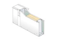 siniat-schéma-cloison-distributive-parements-simples-BA13-prégyplus