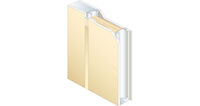 Siniat cloison Industrie parements doubles BA standard sans bandeau