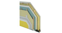 Siniat bardage ventile fixation traversante